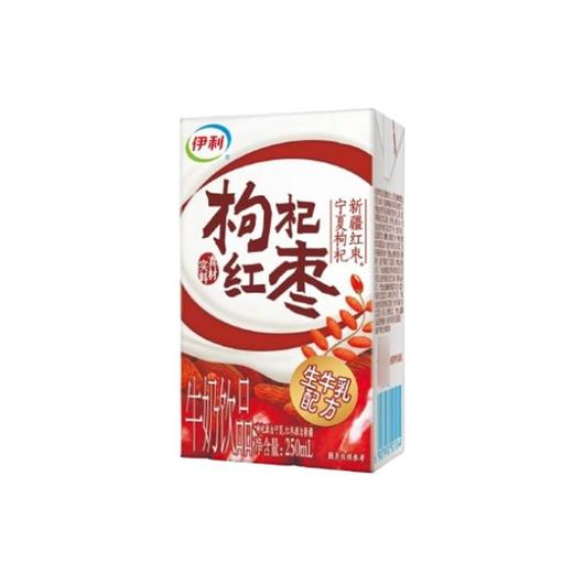 伊利 枸杞红枣牛奶饮品250ml/盒 商品图0
