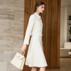 IWY/米白色西装套裙女高级感气质通勤职业装美容院前台工作服WCS357 商品缩略图3