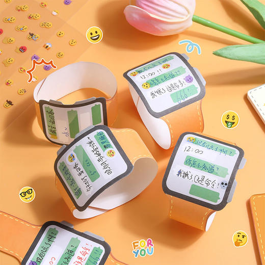 手表造型传纸条贴纸本-纪念日百货门店同款169144624 商品图3