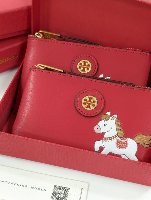 有钱花TB家小马多功能纯皮包VIP限定 商品图13