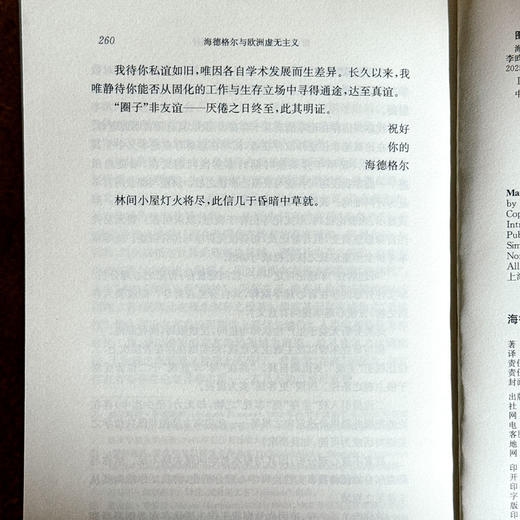 海德格尔与欧洲虚无主义 虚无主义批判译丛 卡尔·洛维特 六点图书 商品图14