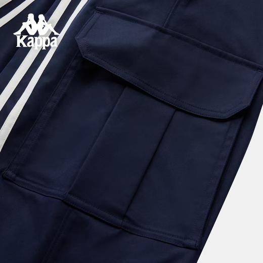 【春上新】【8折】6楼卡帕Kappa运动长裤女新款条纹蝴蝶结宽松阔腿裤工装长裤K0G22AX01吊牌价699现价559 商品图3