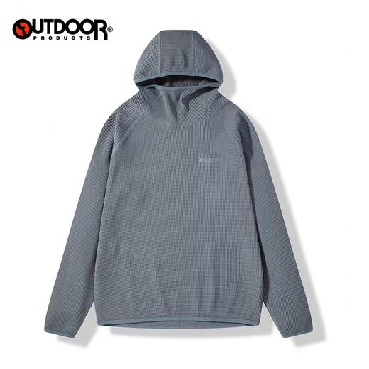 【春上新】【6折】6楼OUTDOOR新款圆领连帽柔软吸汗速干舒适中性款长袖上衣吊牌价559折后价335 商品图5