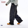 BJHG不计后果原色复古牛仔裤子男款春季水洗宽松直筒休闲裤长裤女 商品缩略图0