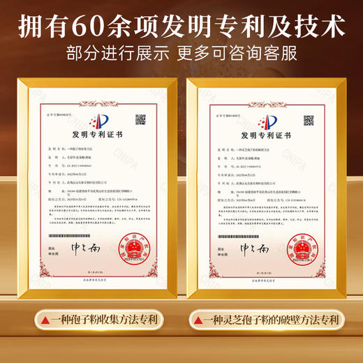 【畅销17年】元生泰牌 灵芝孢子油软胶囊 0.5g*30粒/瓶*2瓶 保肝护肝 灵芝精华浓缩中老年人营养滋补保健品 商品图7