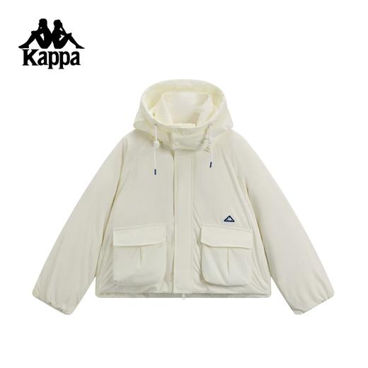 【春上新】【5折】6楼卡帕Kappa2025冬季新款加厚保暖休闲时尚羽绒服女KPDJDYY19吊牌价1699现价850 商品图1