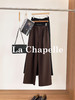专柜实拍【羊毛西装裤】拉夏贝尔/La Chapelle垂坠质感高腰半松紧宽松显瘦休闲阔腿长裤★ 商品缩略图6