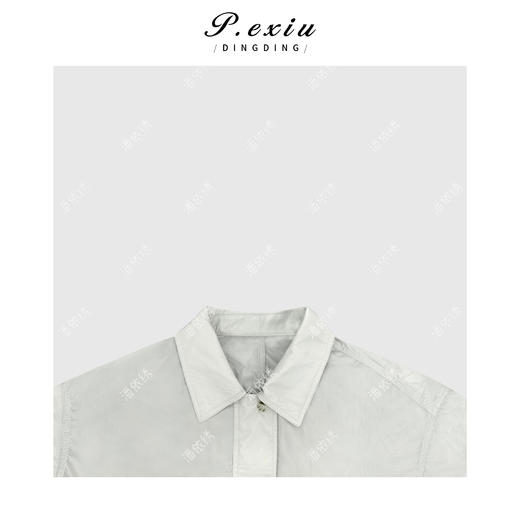 04-2潘依绣丁丁宠粉慵懒松弛感防晒翻领夹克外套Q7859 商品图2