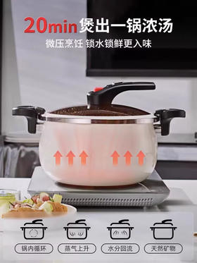 康巴赫珐琅微压汤锅KGF-T65W