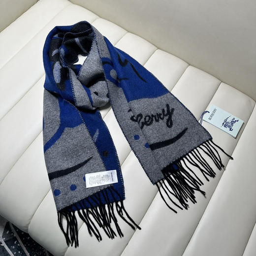 秋冬特惠💰260 巴宝莉围巾【马年福利】新款战马羊毛围巾特别飒的一款，男女同款 商品图7