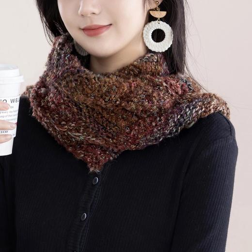 苏苏姐家澜彩波纹围巾手工diy编织棒针毛线团自制印象澜彩材料包 商品图1