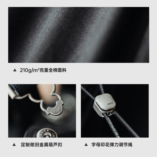 马登美式黑色阔腿直筒工装连体背带裤显瘦收腰纯棉吊带裤子女士春 商品图2