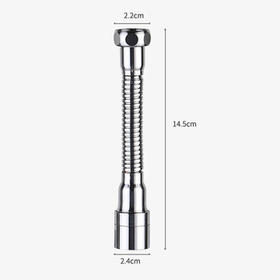 拜杰水龙头延伸器防溅头水龙头防溅水厨房万向水龙头过滤器节水起泡器