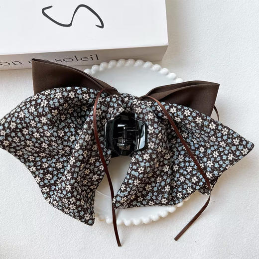 韩系碎花双色马尾抓抓-纪念日百货门店同款169150792 商品图4