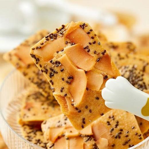 奇亚籽山药椰子脆片健康红枣薄脆饼干宿舍办公室休闲解馋零食小吃(内部严选） 商品图0