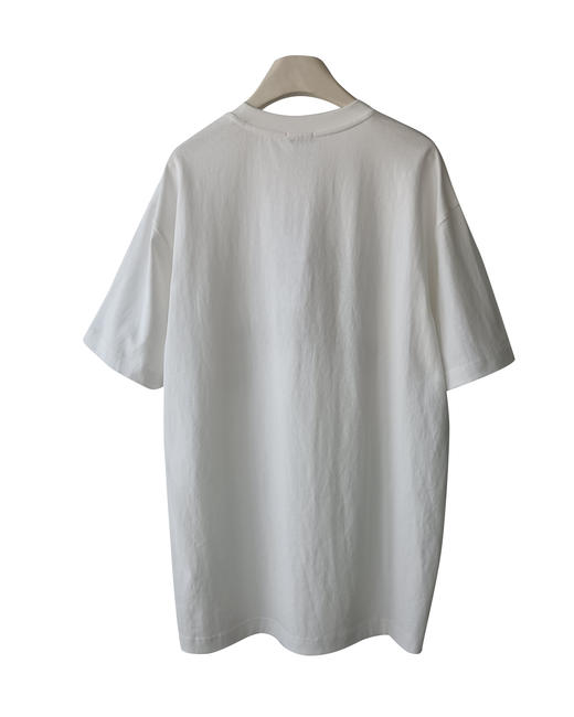 男款纯棉刺绣宽松短袖T恤ba007 商品图1