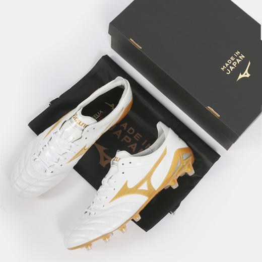 小李子Mizuno美津浓莫雷拉Morelia Neo 4 高端FG长钉成人训练袋鼠皮足球鞋男 商品图4