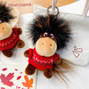 炸毛啦-爆炸头马毛绒匙扣-纪念日百货门店同款168593217 商品缩略图4