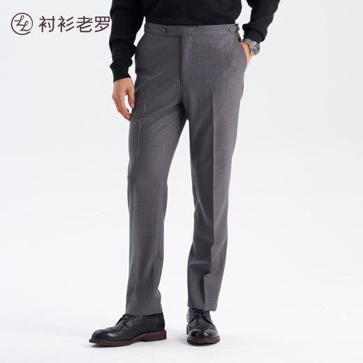 【大师27号】 高端犀牛褶工艺西裤新品商务通勤抗皱西裤257Z7S831N[门店专款] 商品图0