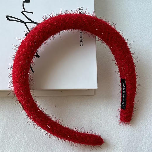 丝绒小花侧饰XXSR发箍-纪念日百货门店同款169248870 商品图0