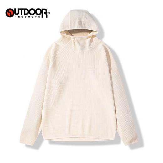 【春上新】【6折】6楼OUTDOOR新款圆领连帽柔软吸汗速干舒适中性款长袖上衣吊牌价559折后价335 商品图3