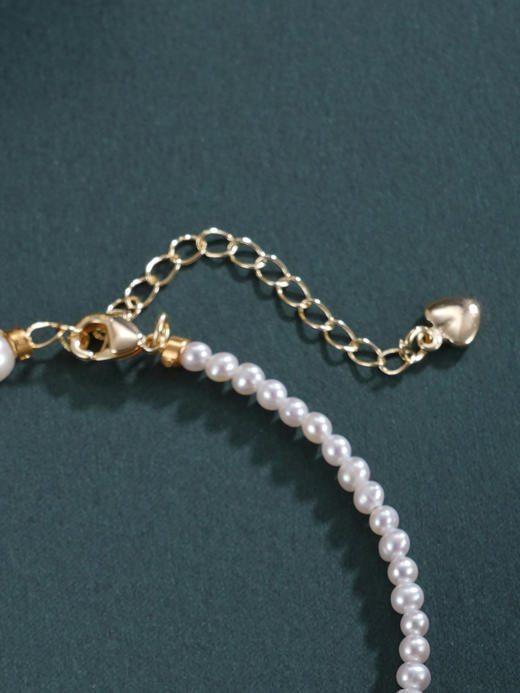 子佩集【福禄天成】珍珠惜王妃手链【ZZSL024】3-6mm珠镀金葫芦2601 商品图5