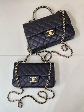 香奈儿 25B荔枝皮手提 cf mini （LZ）