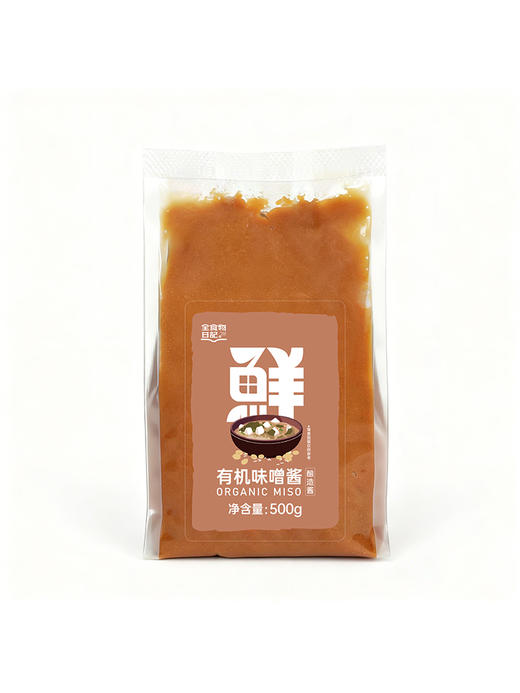 全食物日记 有机味噌酱500g --家庭装 商品图4