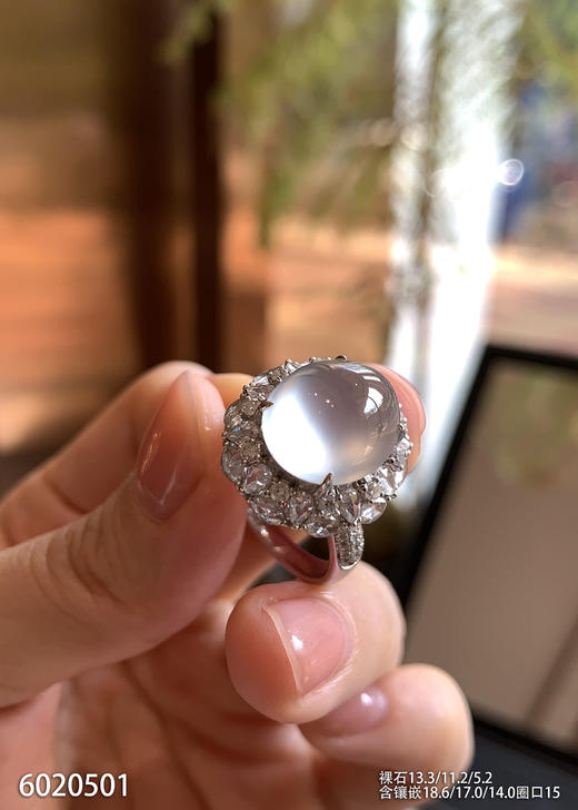 6020501，蛋面戒指。具体价格微信咨询 商品图6