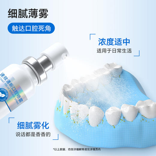 复因FOY速效清新口腔喷雾 20ml/支 小巧便携 随时沁口香 商品图6