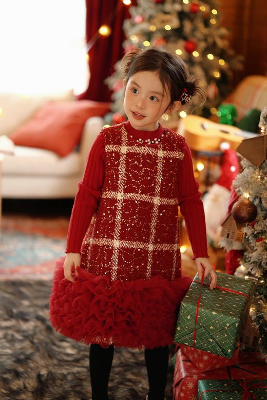 蝴蝶结蓬蓬背心裙 商品图3