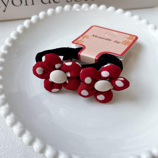 红色系布结对装皮筋-纪念日百货门店同款169248571 商品图2