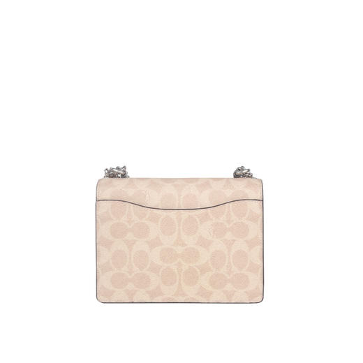 COACH 奥莱款迷你女士PVC配皮单肩斜挎包CW206SVPWH 商品图3