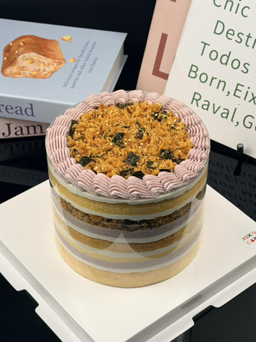 芋泥豆乳肉松裸蛋糕 商品图6