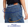 【经典薯条裤】simplepieces四季款SPS牛仔裤女弹力显瘦直筒裤 商品缩略图2
