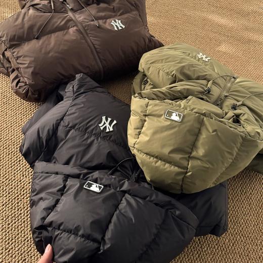 跨年售后 MLB张凌赫同款冬季男女款连帽加绒羽绒服 yh 340008 商品图11