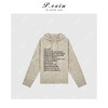 04-2潘依绣丁丁宠粉【香草风味】字母慵懒连帽卫衣套头毛织Q2024 商品缩略图1