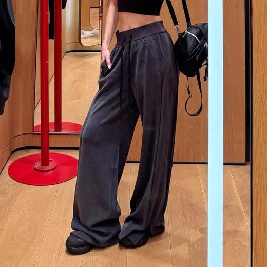 一店k （代工厂订单！）🦌又一条神裤级别的存在！太舒服了啊啊啊！独家莫代尔混纺面料！上身瞬间就可以封神了！完全不显胯宽！巨巨巨显瘦！26ss早春softstreme高腰罗纹拼接阔腿休闲裤 商品图0