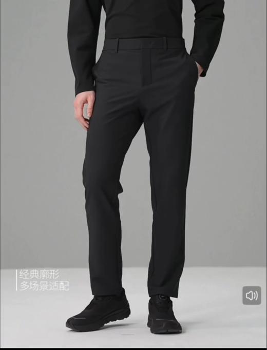 .加绒裤，迪家，dst都市通勤冬季加绒"漫游者"软壳梭织长裤 商品图0