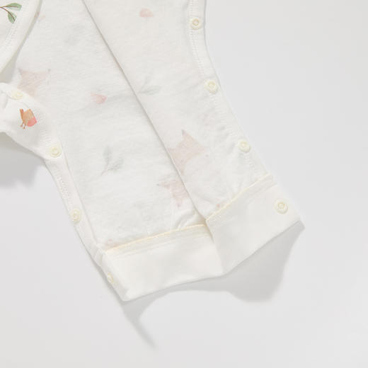 怡比快乐小狐狸长袖系带哈衣HY26SPN115白色调（52#-59#） 商品图12