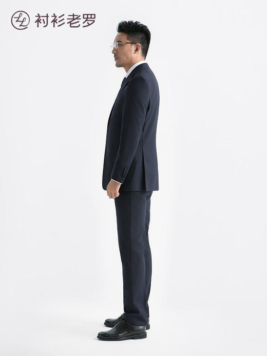 定制级半麻衬单件上装西装237T0S506N轻奢羊绒抗皱挺拔 商品图4