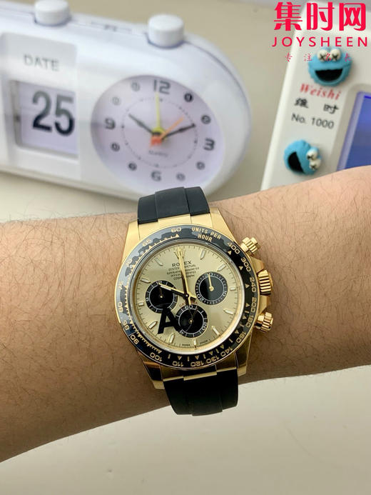 劳力士宇宙计型m126518 VS迪通拿4131配重版 VS配重版 余文乐迪 新款包边迪通拿 丹东4131一体机 男士腕表 表径40mm 商品图5