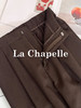 专柜实拍【羊毛西装裤】拉夏贝尔/La Chapelle垂坠质感高腰半松紧宽松显瘦休闲阔腿长裤★ 商品缩略图9