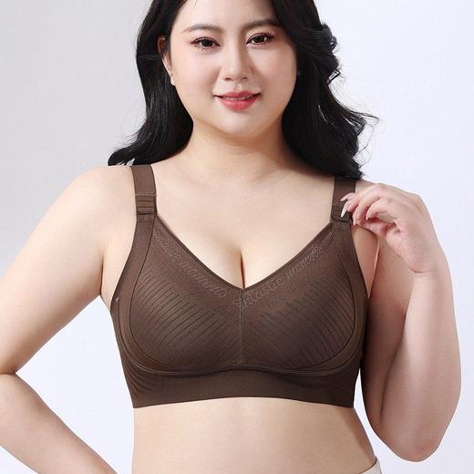 CDAME-K05#  三档调节上托提拉带大码胖妹妹180斤防下垂固定杯无痕内衣女（单件） 商品图2