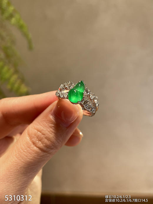 5310312，葫芦戒指。具体价格微信咨询 商品图2