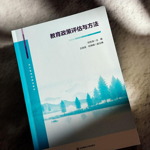 教育政策评估与方法 当代教育学精品教材 刘世清 商品图4