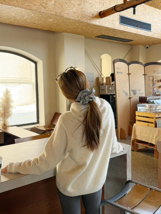 2601213    “英国邓肯”羊绒 拉绒感 帽衫 商品图6