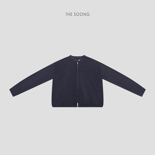 THESOONG早春新款手工针织亚麻棉细腻坑条肌理时尚套装8565/8566 商品图3