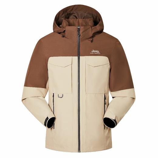 【春上新】 【9折】6楼吉普JEEP男式两层冲锋衣吊牌价1759折后价1583 商品图1