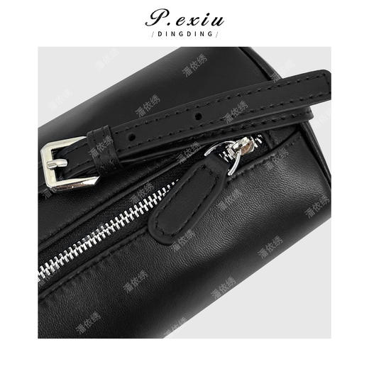 PanYiXiu/潘依绣小羊皮小众极简通勤百搭笔袋小方包手提单肩包ZC4998 商品图1